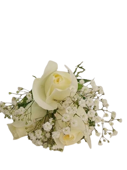 Comprar Buquê Com 3 Rosas Brancas A Partir De R 42 75 Flor Beija