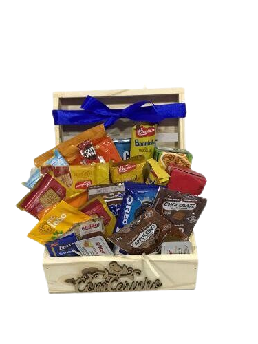 Cesta de Café da Manhã Blue Cesta de Café da Manhã Blue